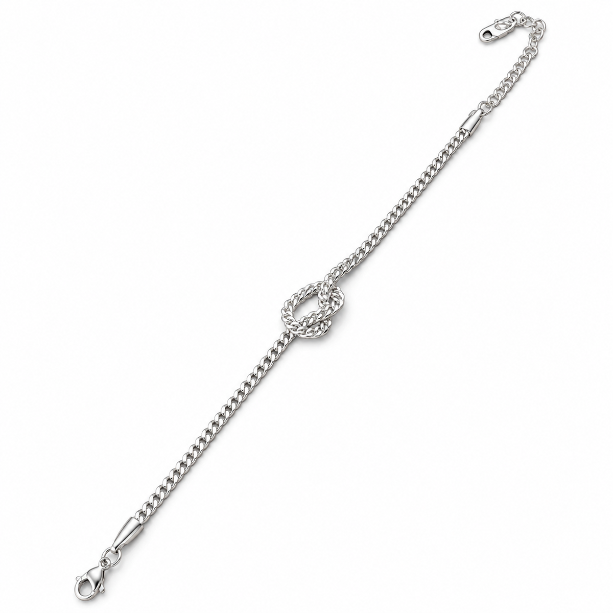 Bracciale nodo Grumetta Acciaio Inox