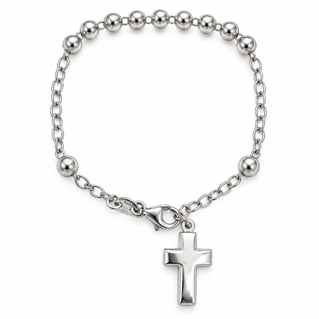 Bracelet Rosaire en Argent 925