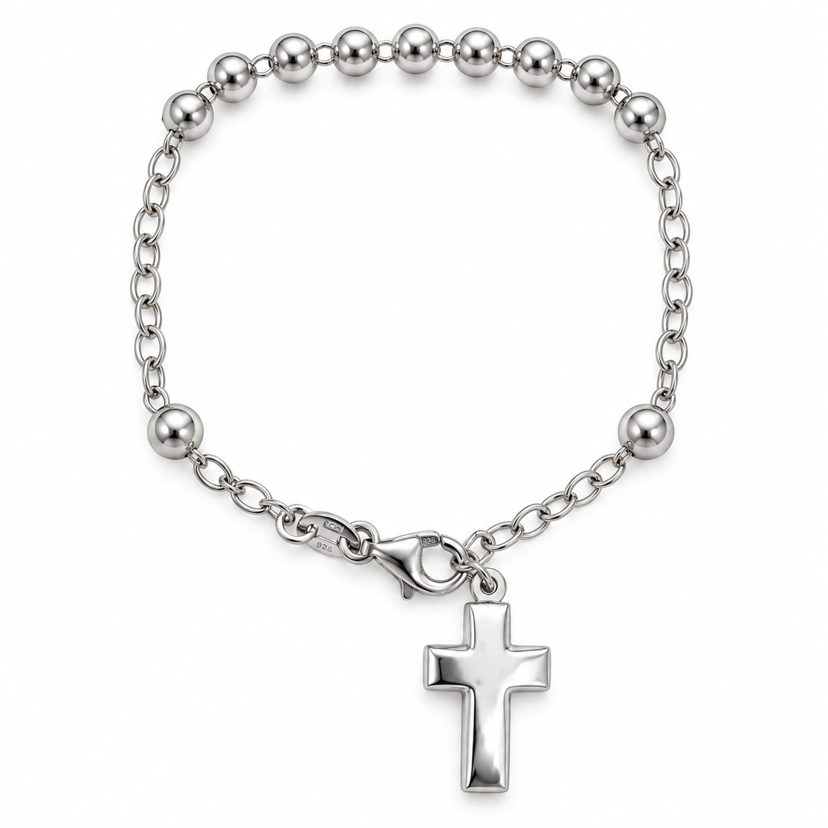Bracelet Rosaire en Argent 925