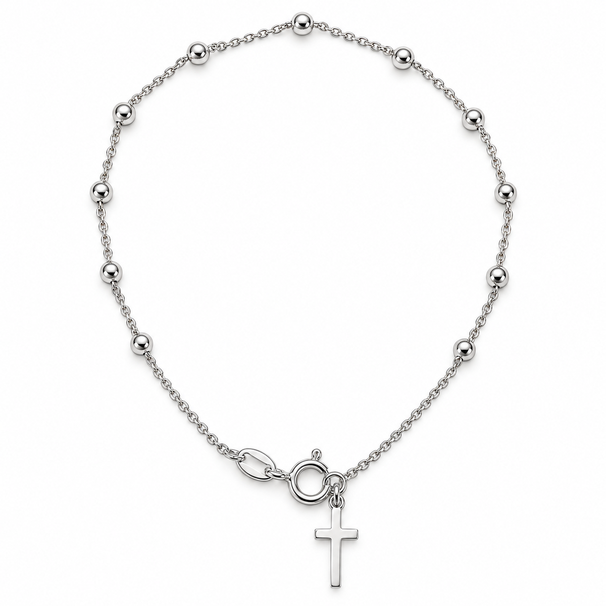 Bracelet Rosaire en Argent 925