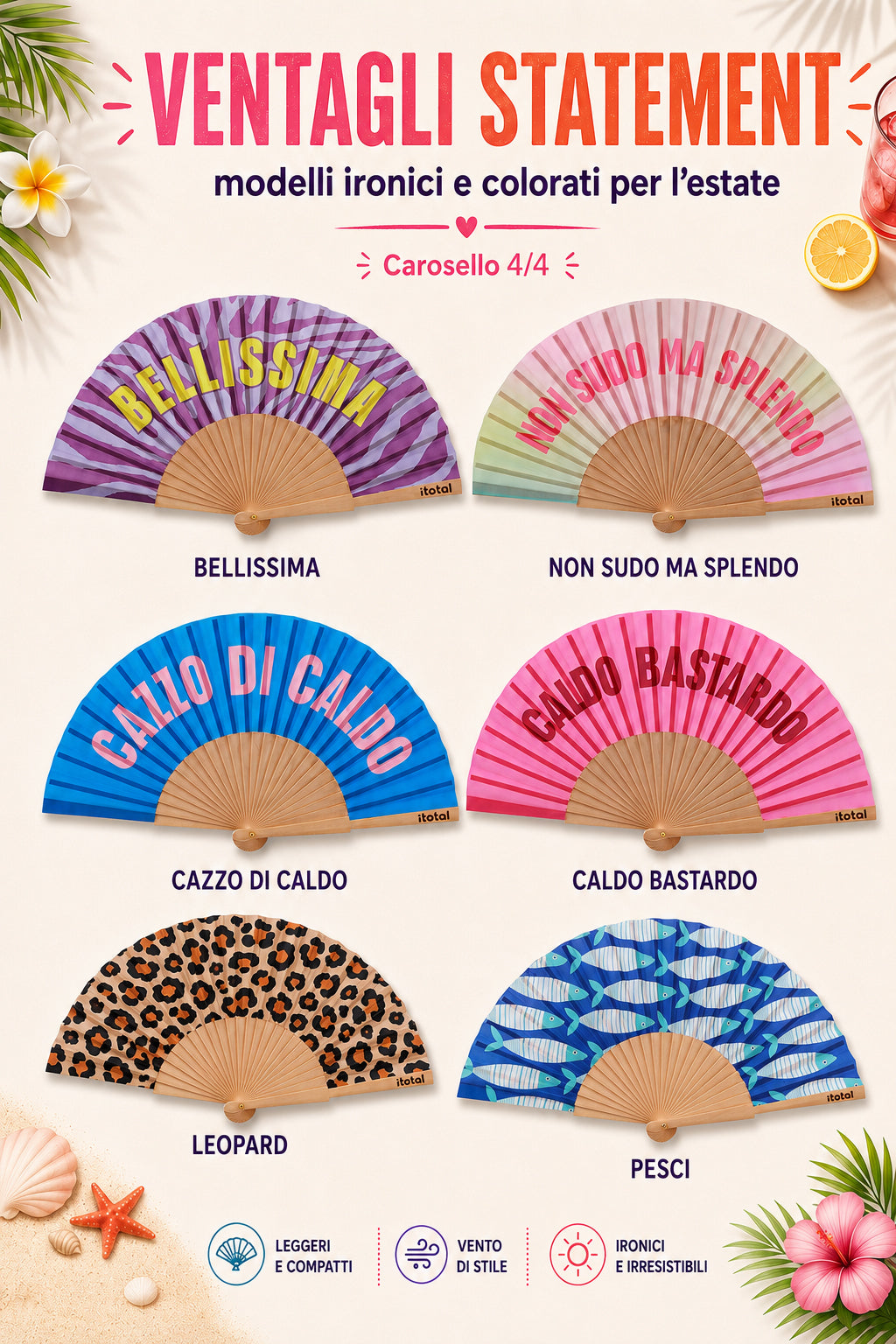 Ventaglio "Cazzo di Caldo" iTotal