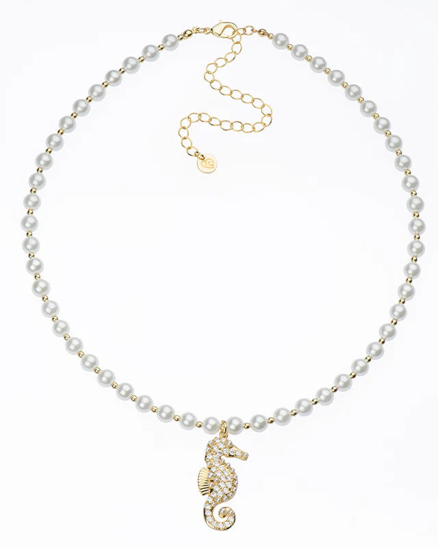 Collana Cavalluccio Marino