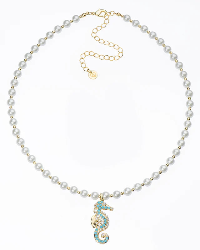 Collana Cavalluccio Marino