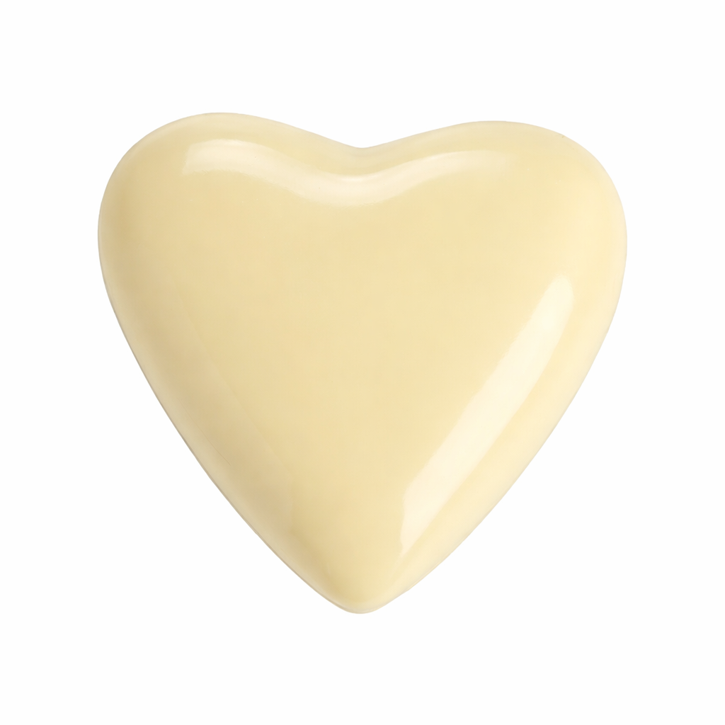 Cuore di Cioccolato Bianco doppia sorpresa