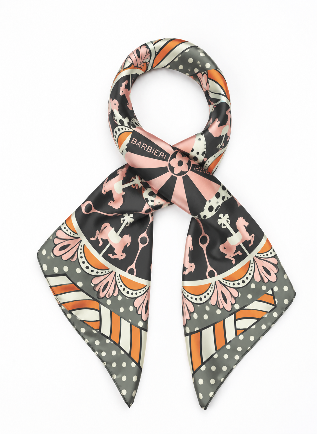 Foulard Carousel 100%Viscosa 70 x 70 cm - You B'jou by Barbieri