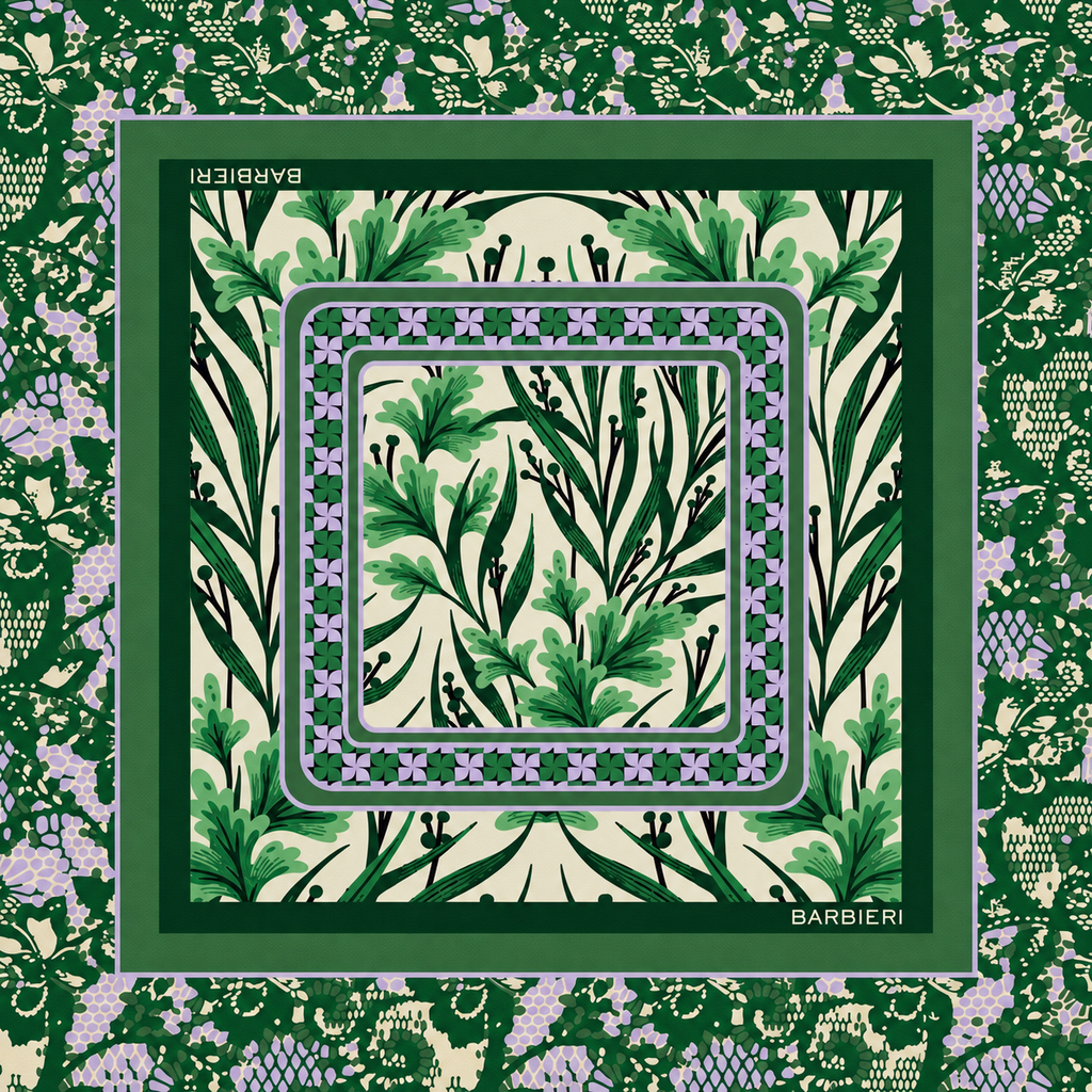 Foulard Foliage 100%Viscosa 70 x 70 cm - You B'jou by Barbieri