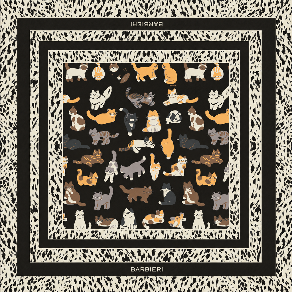 Foulard Wild Vibes 100%Viscosa 70 x 70 cm - You B'jou by Barbieri
