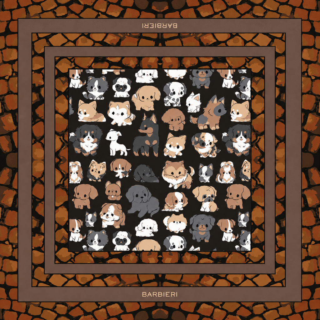 Foulard Wild Vibes 100%Viscosa 70 x 70 cm - You B'jou by Barbieri