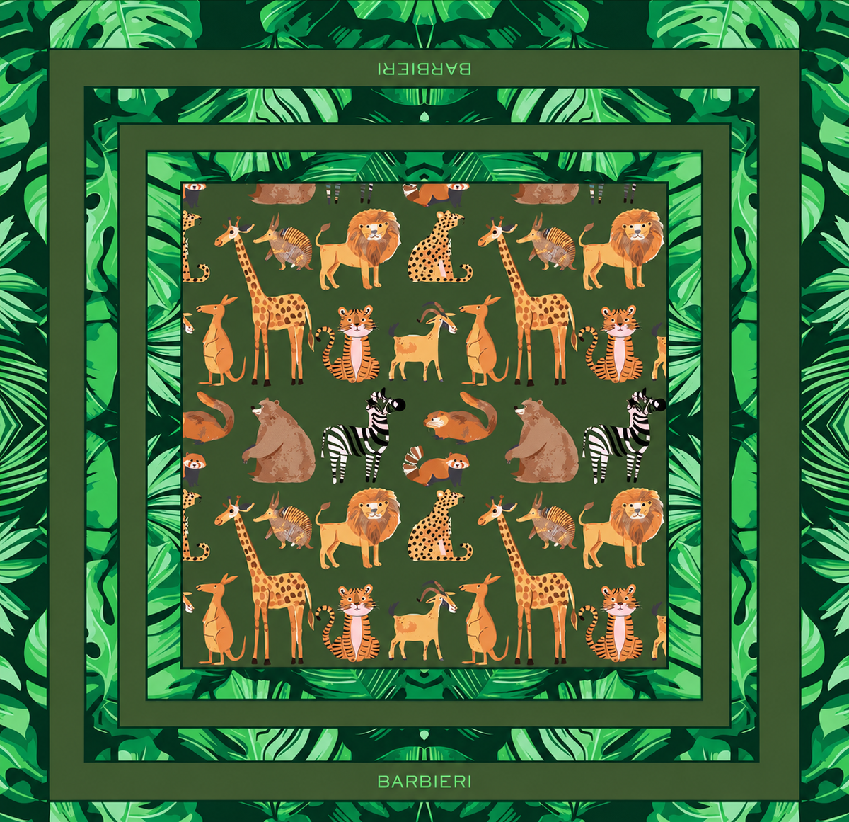 Foulard Wild Vibes 100%Viscosa 70 x 70 cm - You B'jou by Barbieri