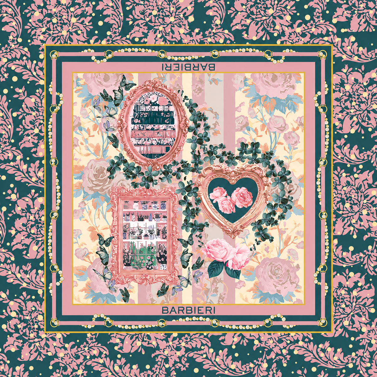 Foulard So Lovely 100%Viscosa 70 x 70 cm - You B'jou by Barbieri