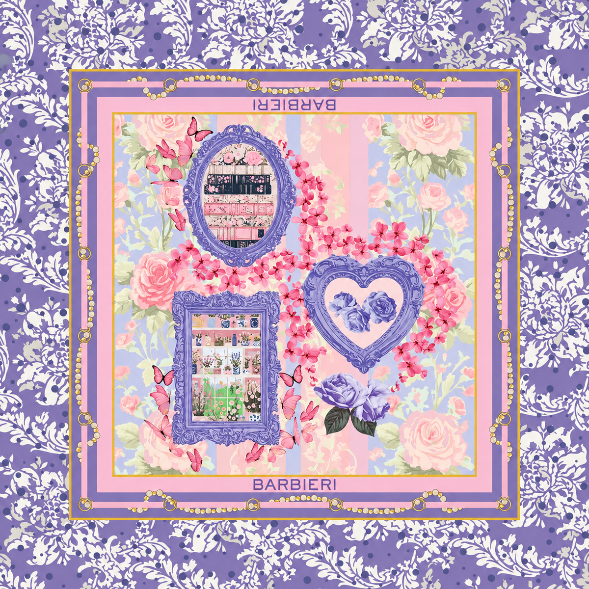Foulard So Lovely 100%Viscosa 70 x 70 cm - You B'jou by Barbieri