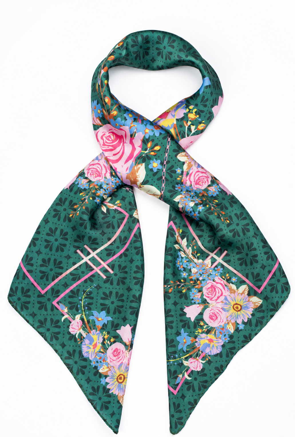 Foulard Bloom 100%Viscosa 85 x 85 cm - You B'jou by Barbieri