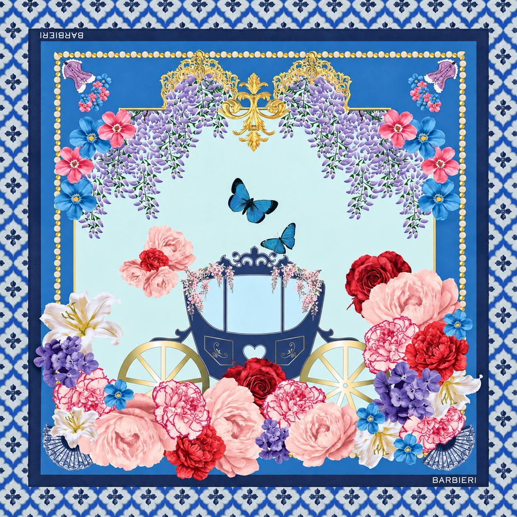 Foulard Princess 100%Viscosa 85 x 85 cm - You B'jou by Barbieri