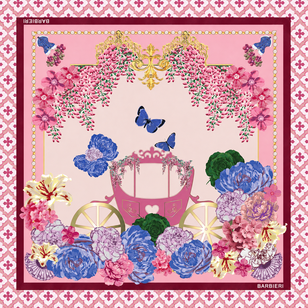 Foulard Princess 100%Viscosa 85 x 85 cm - You B'jou by Barbieri