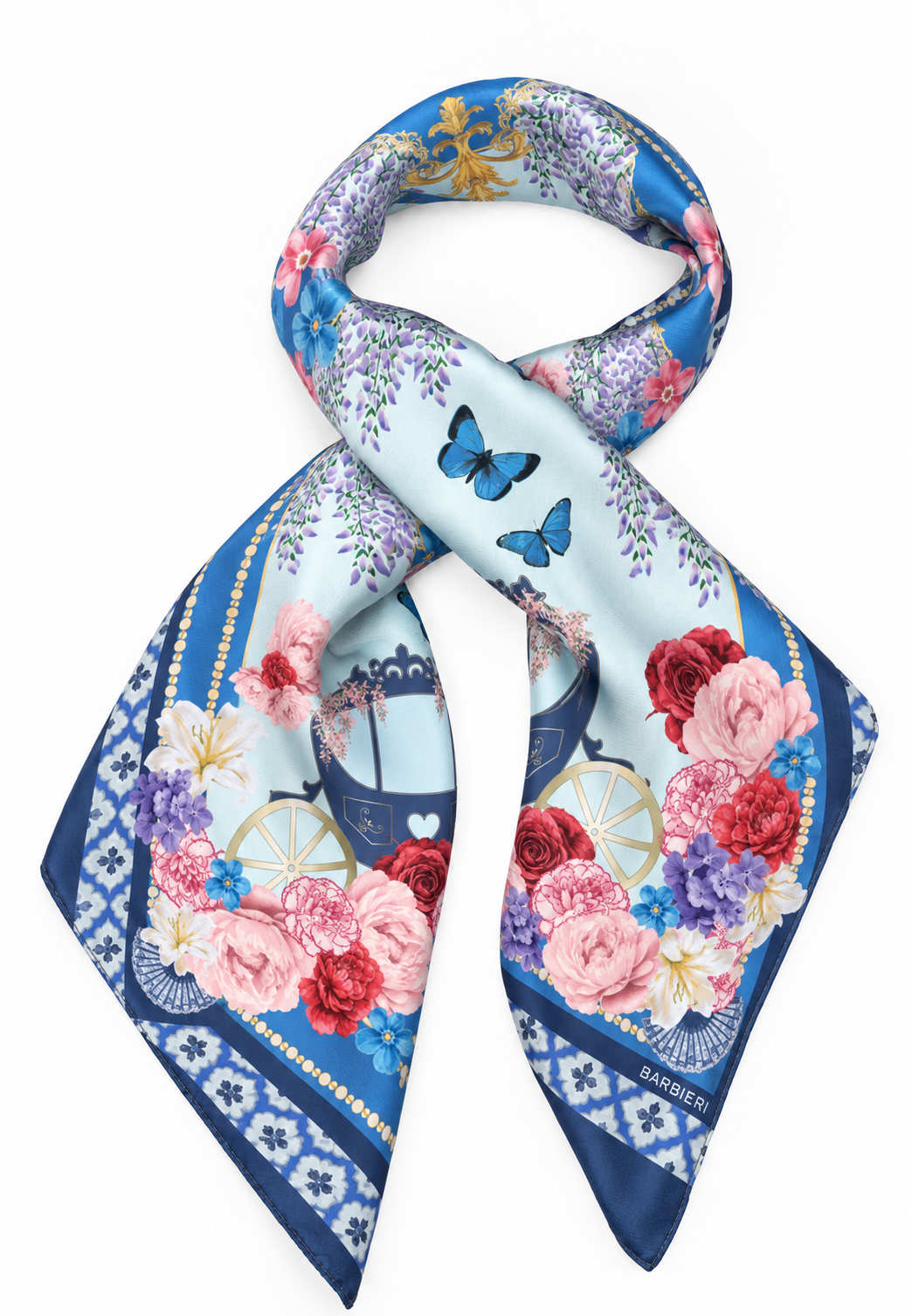 Foulard Princess 100%Viscosa 85 x 85 cm - You B'jou by Barbieri