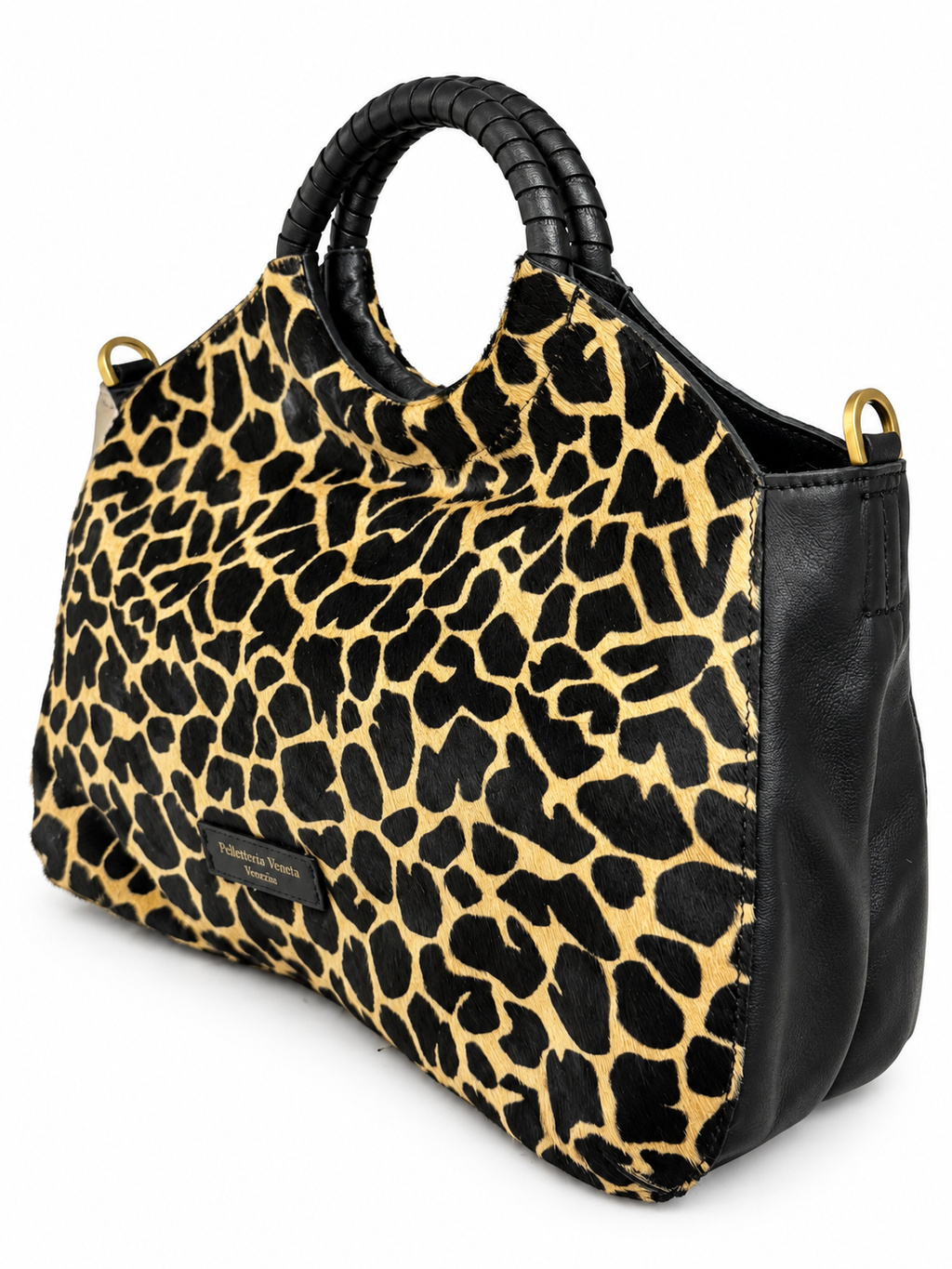 Borsa a mano in vera pelle cavallino Lido Pelletteria Veneta