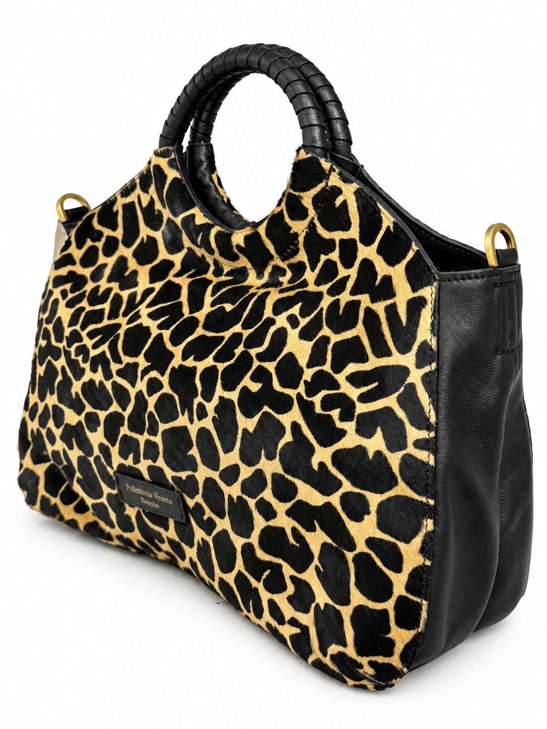 Borsa a mano in vera pelle cavallino Lido Pelletteria Veneta