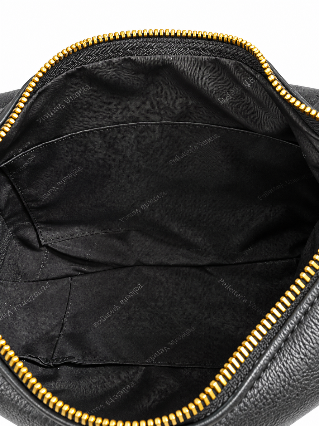 Hobo bag in vera pelle con inserti in cavallino Lido Pelletteria Veneta