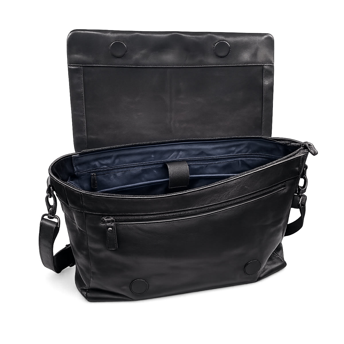 Cartella Messenger Aeronautica Militare AM350 Vintage in Vera Pelle