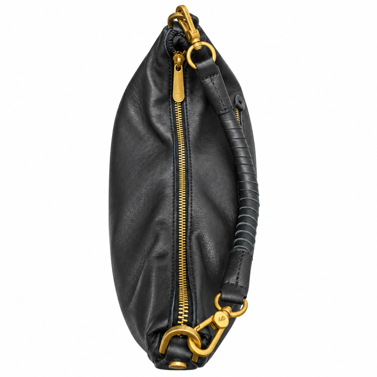 Hobo bag Taglia M in vera pelle con inserti in cavallino Lido Pelletteria Veneta