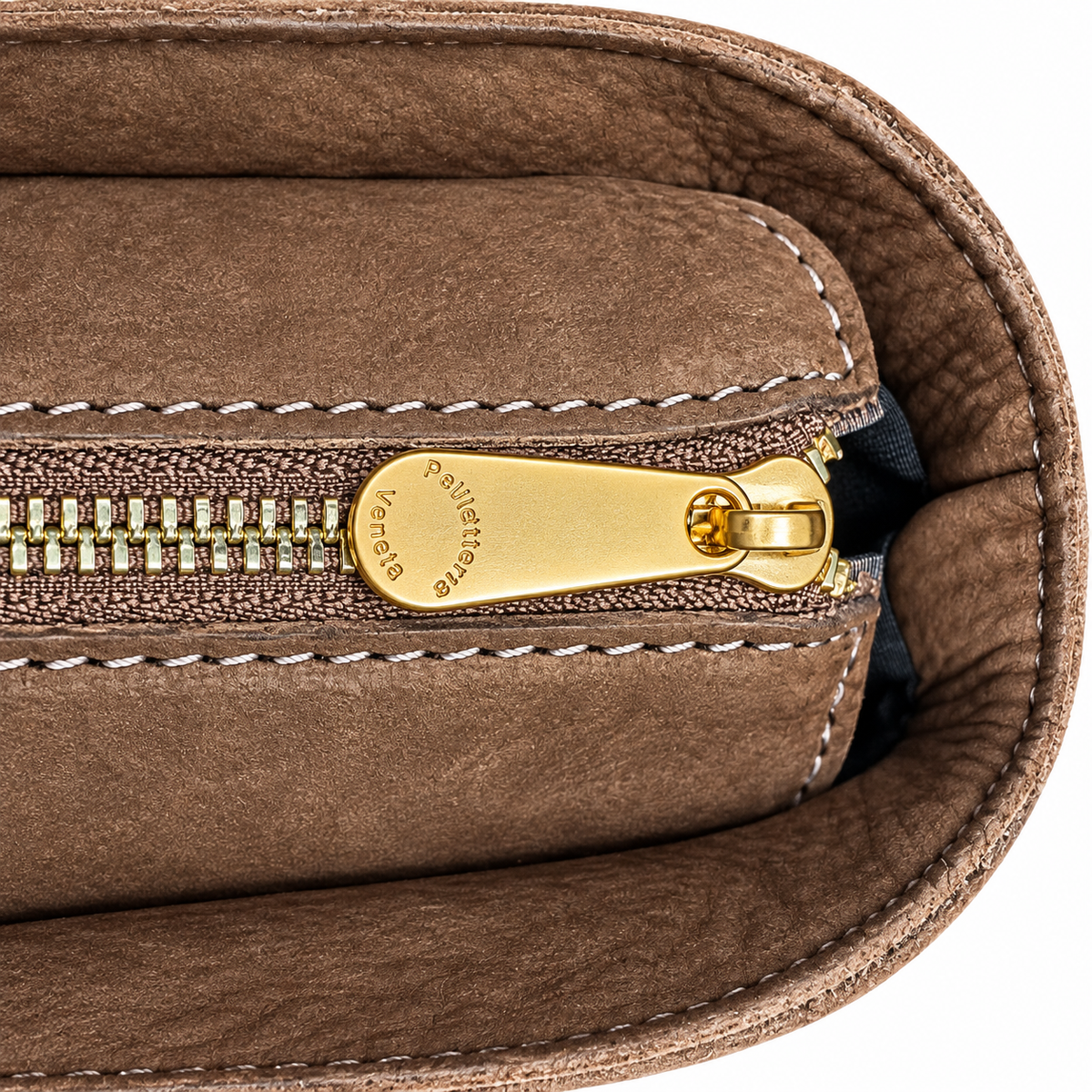 Borsa a mano Taglia L in vera pelle nabuk Squero Pelletteria Veneta