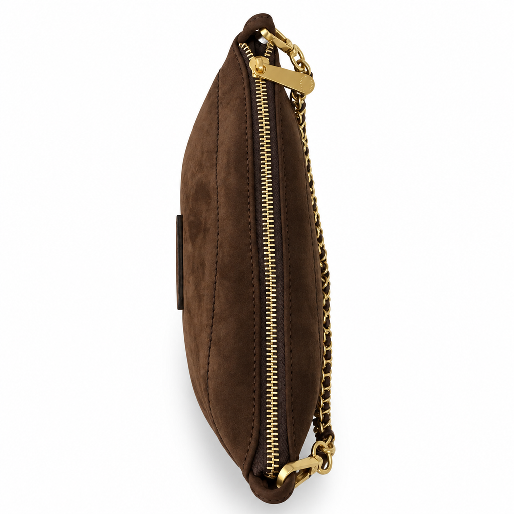 Mini bag in vera pelle nabuk Squero Pelletteria Veneta