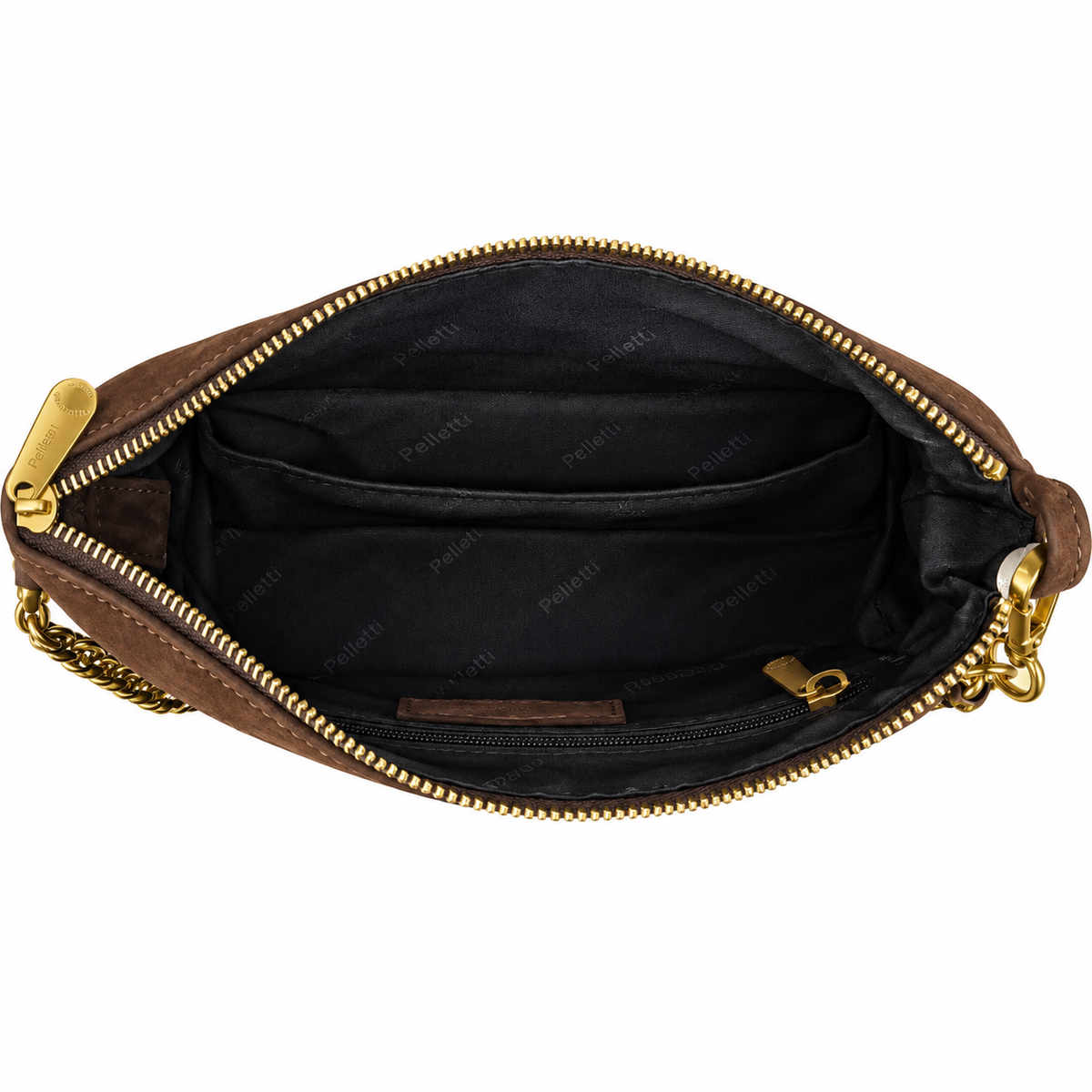 Mini bag in vera pelle nabuk Squero Pelletteria Veneta