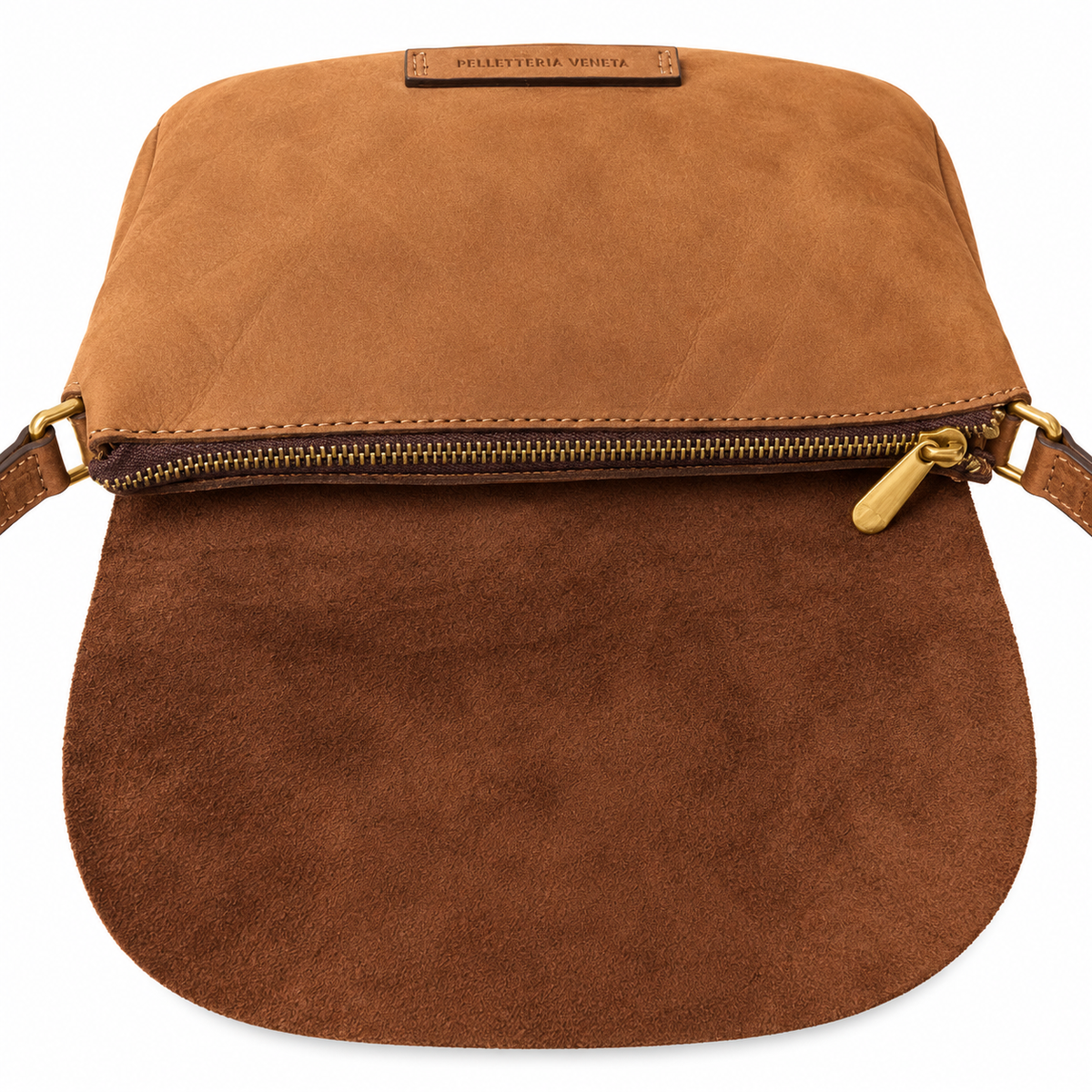 Mini bag in vera pelle nabuk Campiello Pelletteria Veneta
