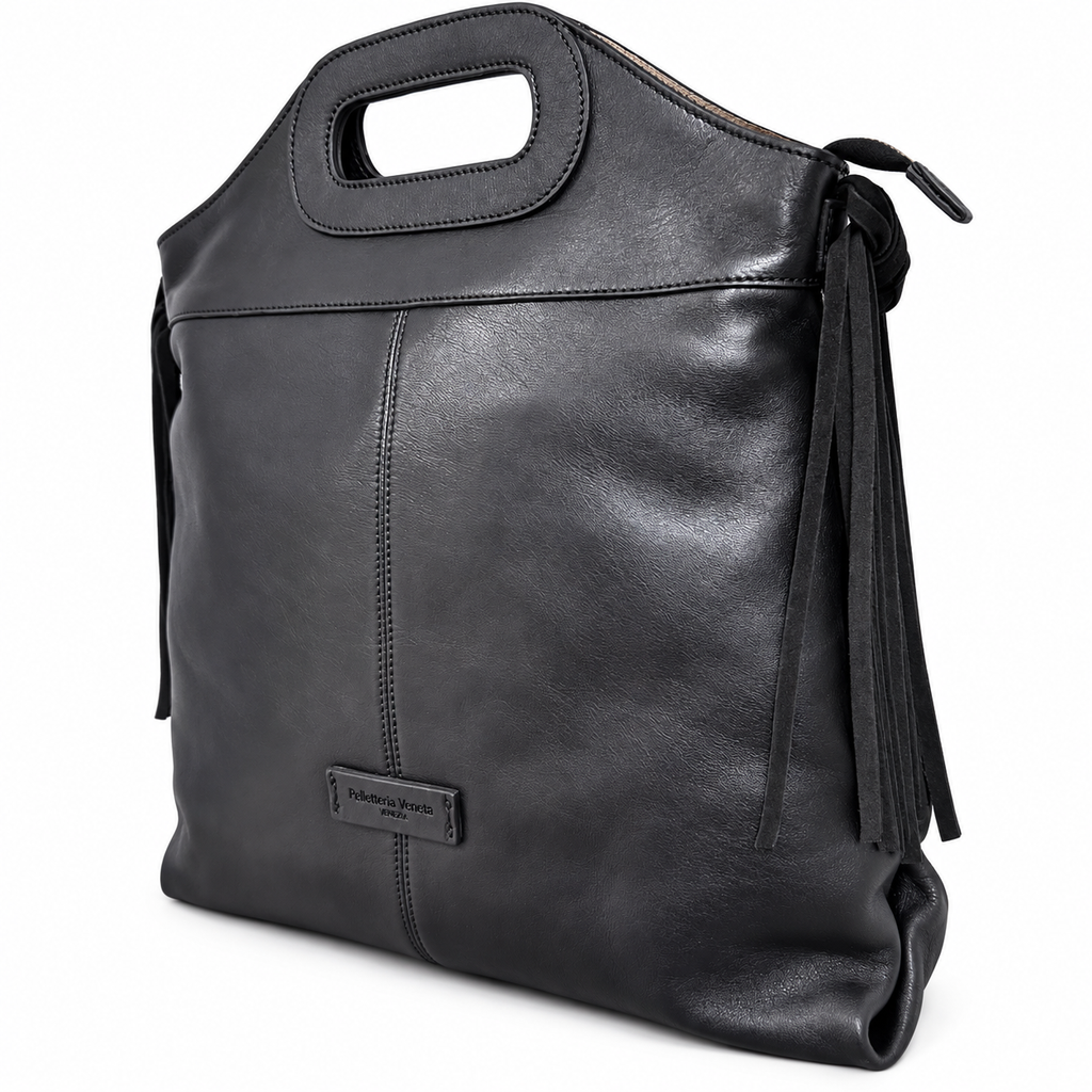 Borsa a mano in vacchetta Torcello Pelletteria Veneta