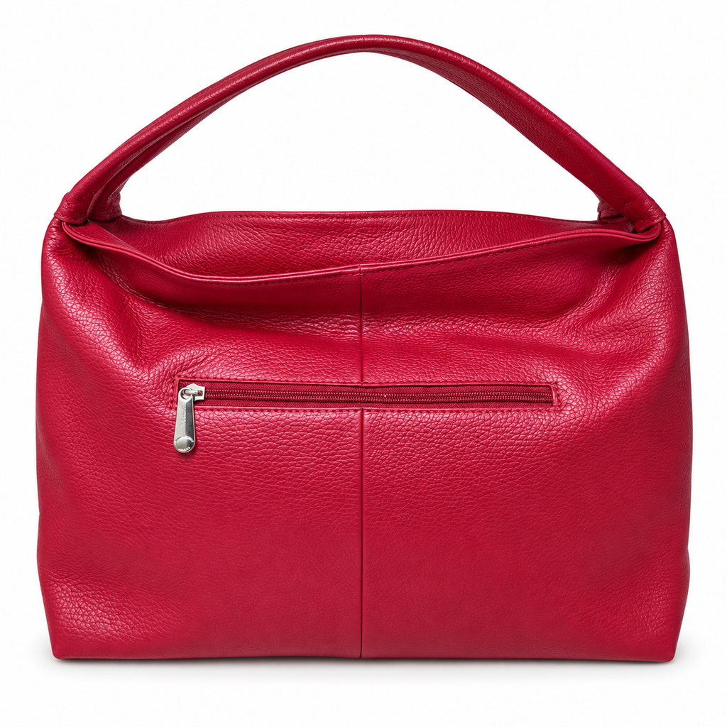 Borsa a spalla in vera pelle martellata Fondamenta Pelletteria Veneta