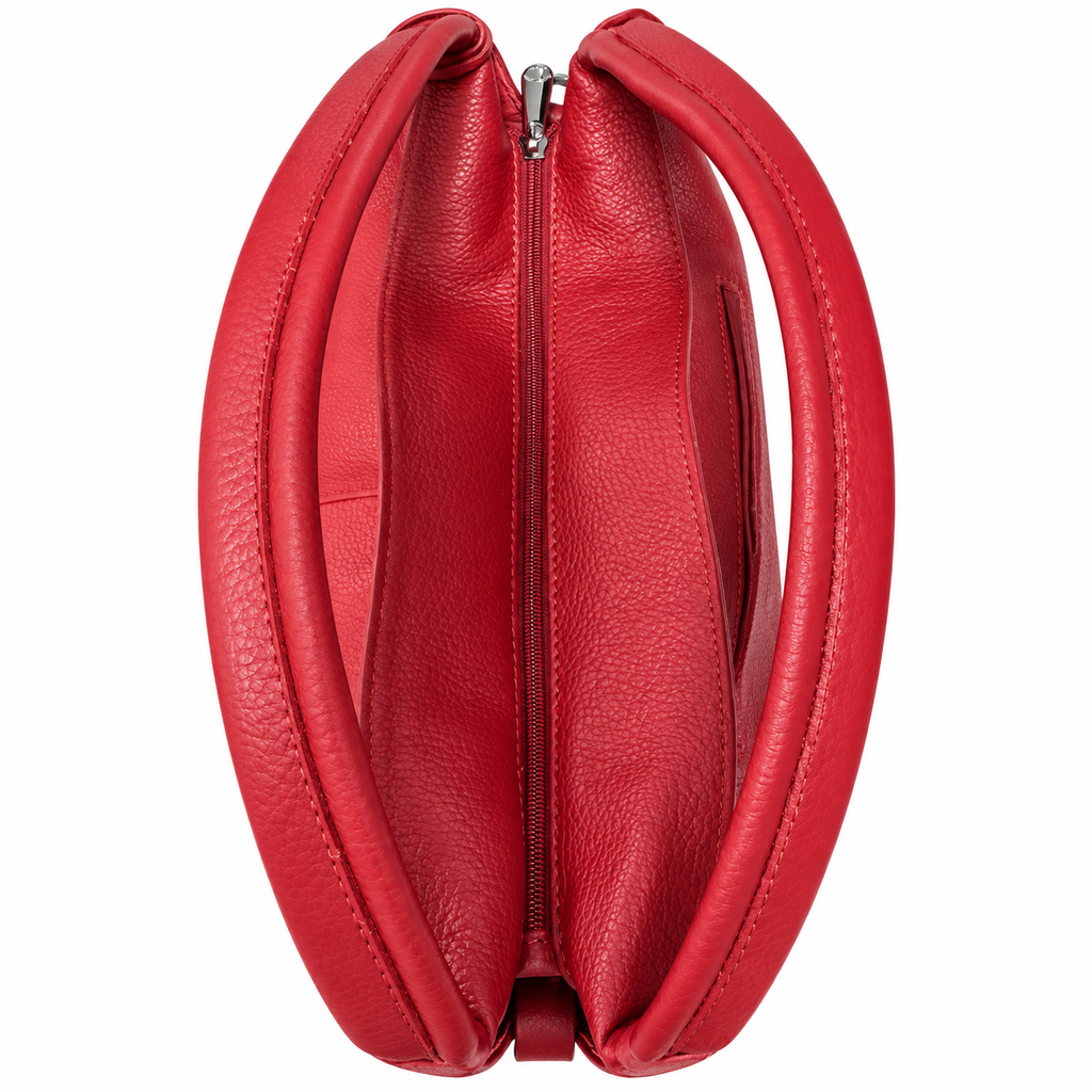 Borsa a spalla in vera pelle martellata Fondamenta Pelletteria Veneta