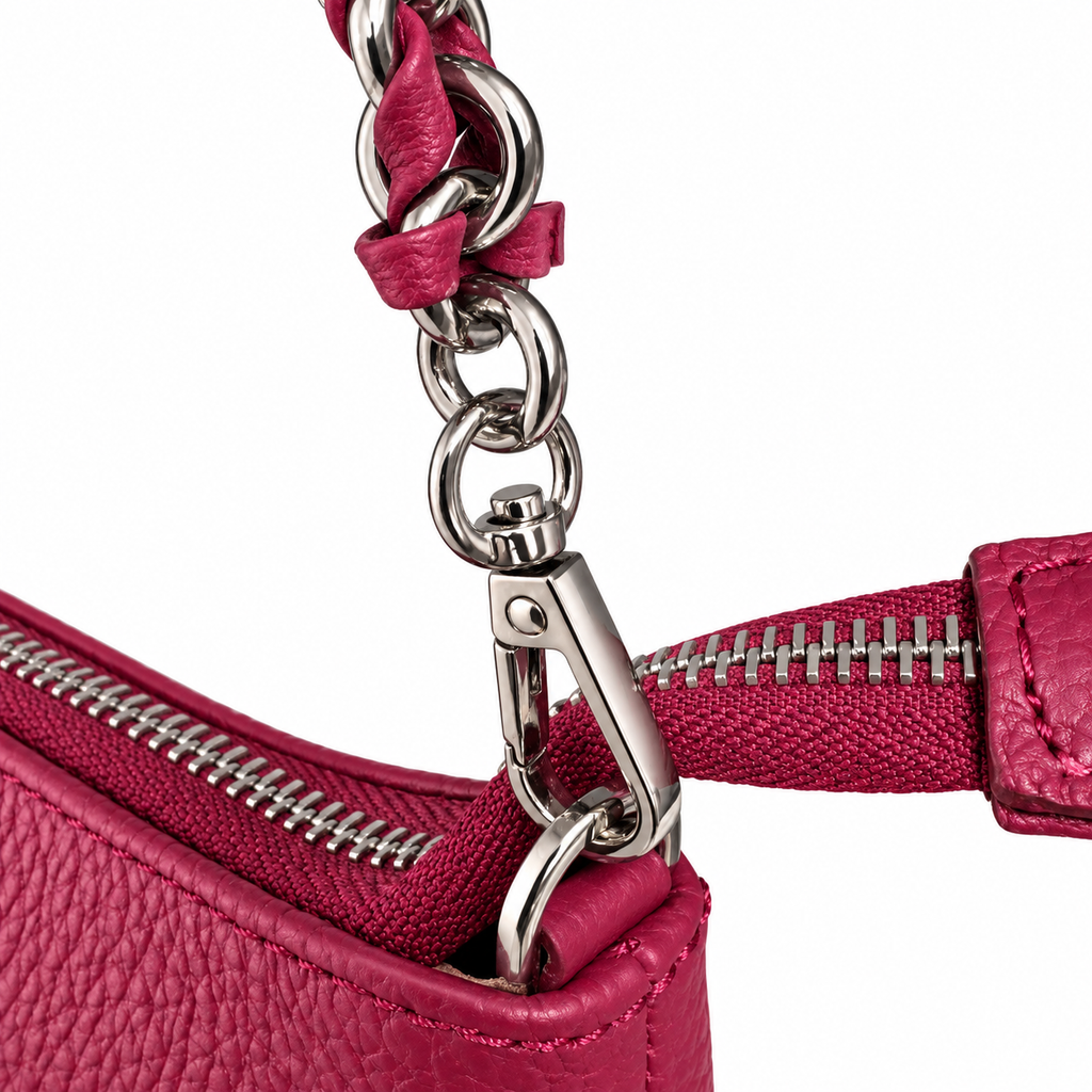 Mini bag in vera pelle martellata Fondamenta Pelletteria Veneta