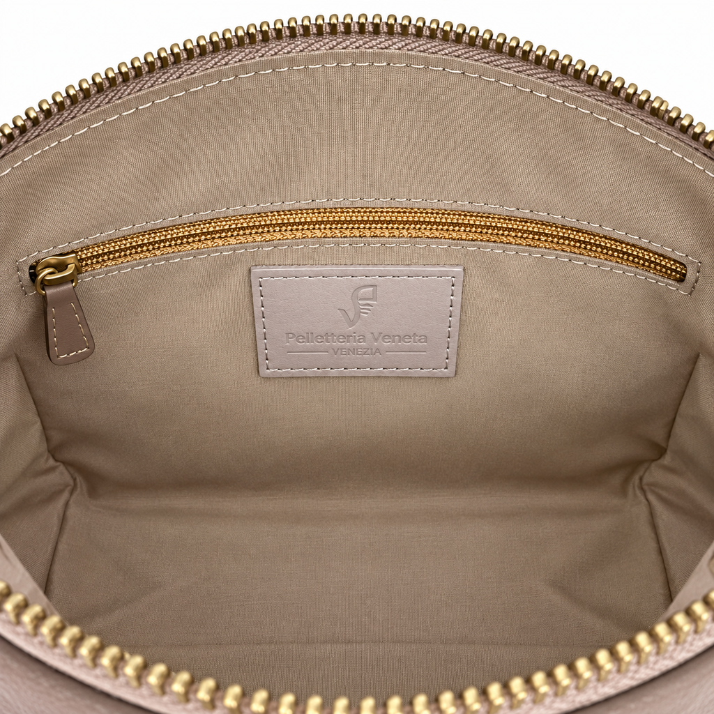 Mini bag in vera pelle seta Mura Veneta Pelletteria Veneta