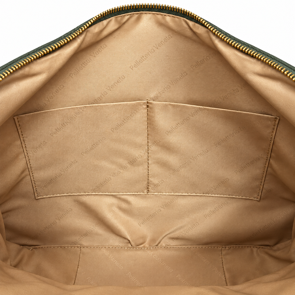 Hobo bag in vera pelle nabuk Riva Pelletteria Veneta
