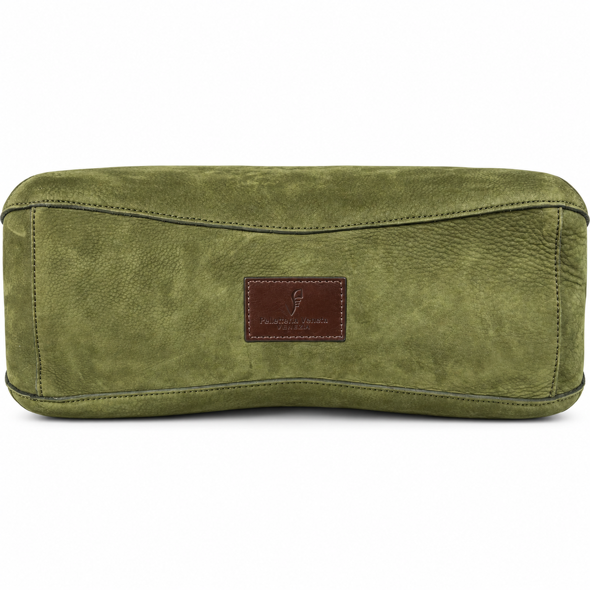 Borsa a mano in vera pelle nabuk Riva Pelletteria Veneta