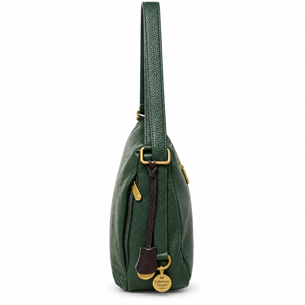 Borsa Zaino in vera pelle martellata Giuffa Pelletteria Veneta
