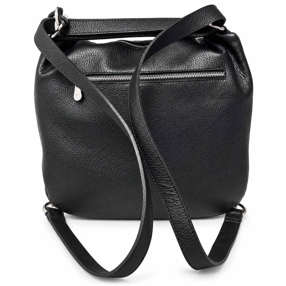 Borsa Zaino in vera pelle martellata Giuffa Pelletteria Veneta