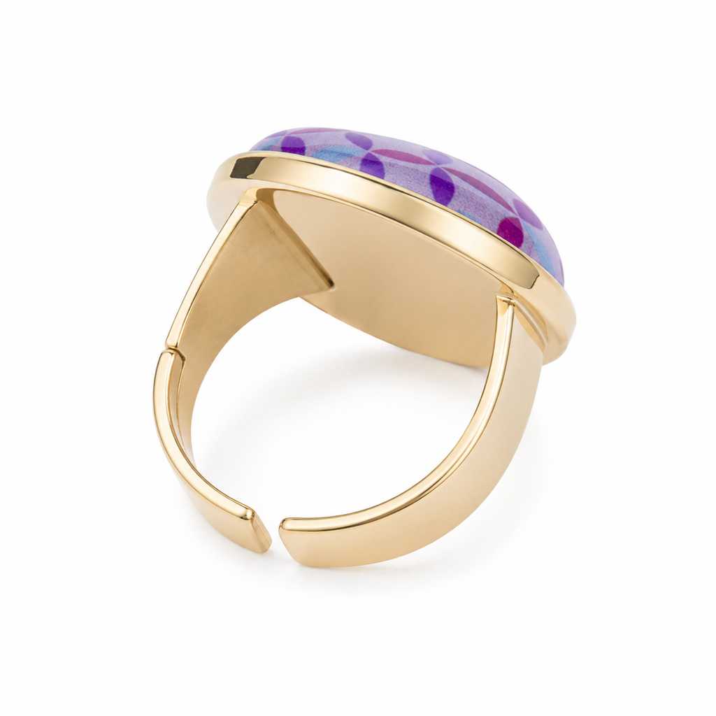 Anello Seventy Fucsia - You B'jou by Barbieri