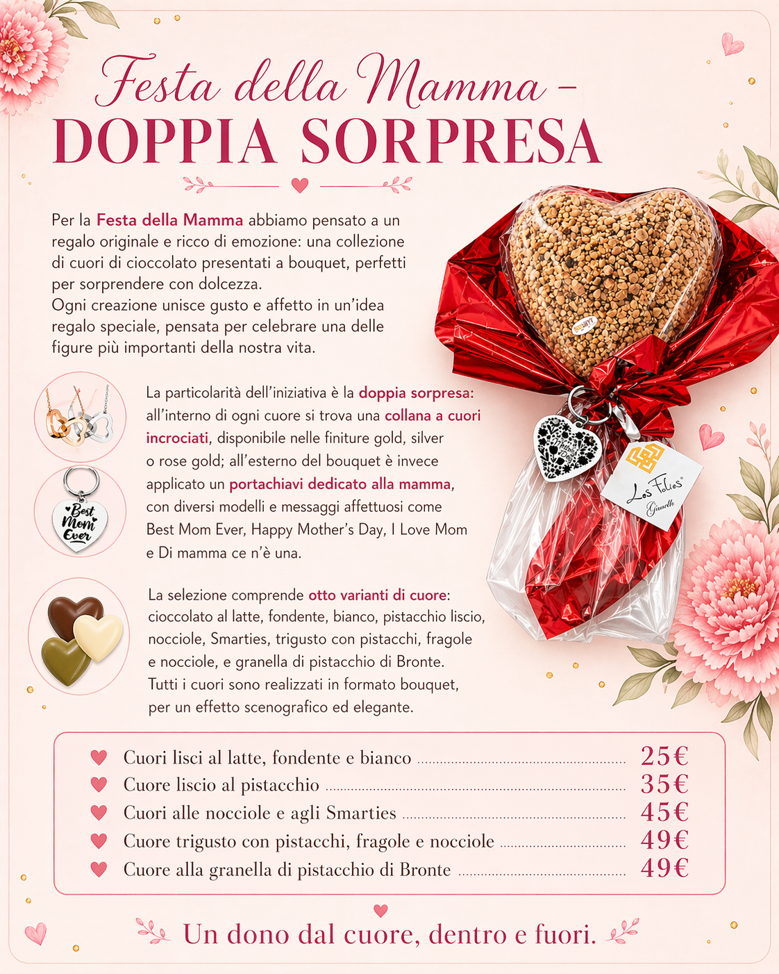 Cuore Pistacchioso doppia sorpresa