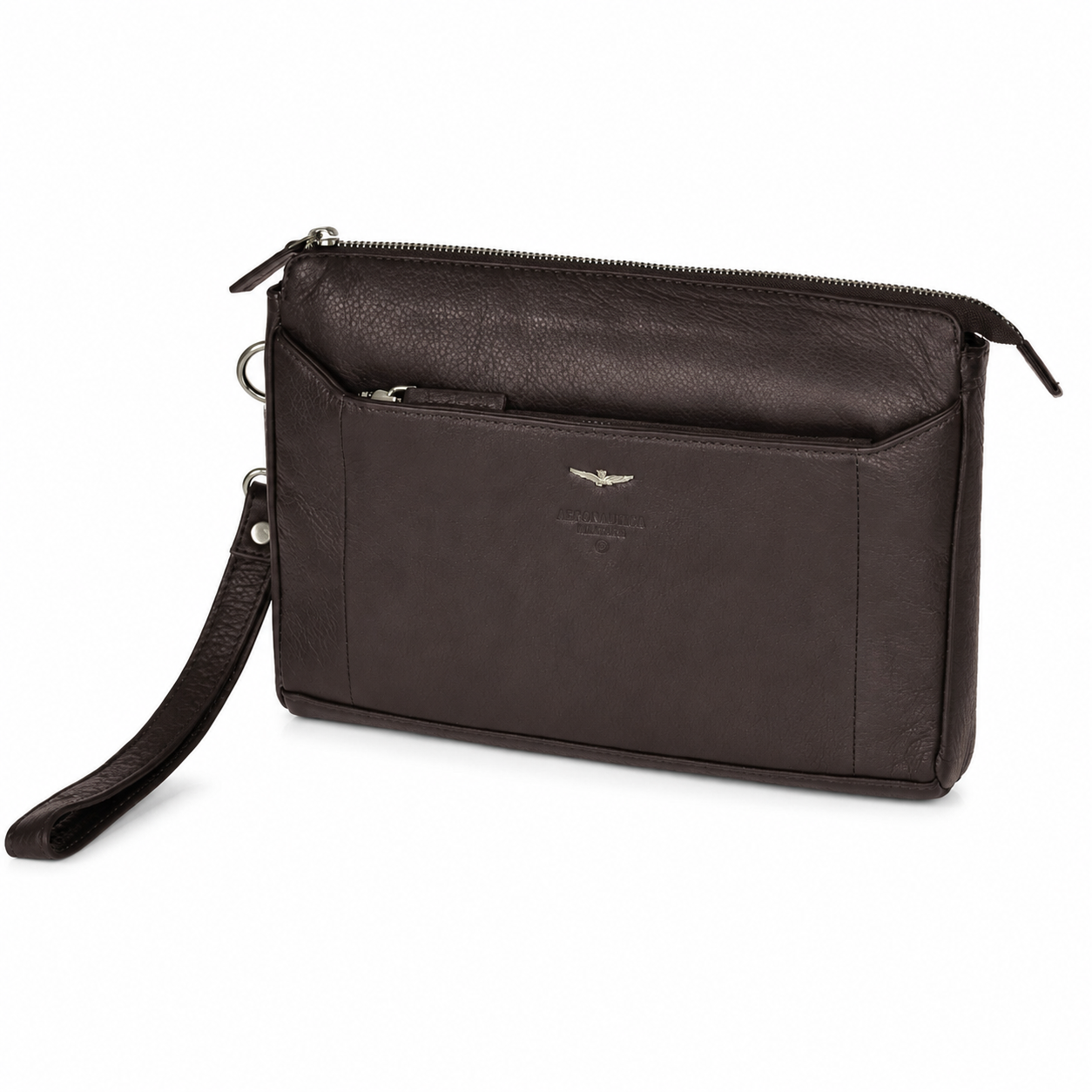 Pochette Aeronautica Militare AM572 Air-Tech in vera pelle