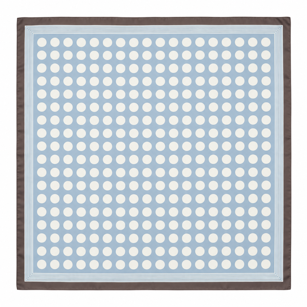Foulard Pois Chic 70 x 70 cm Axel Accessories