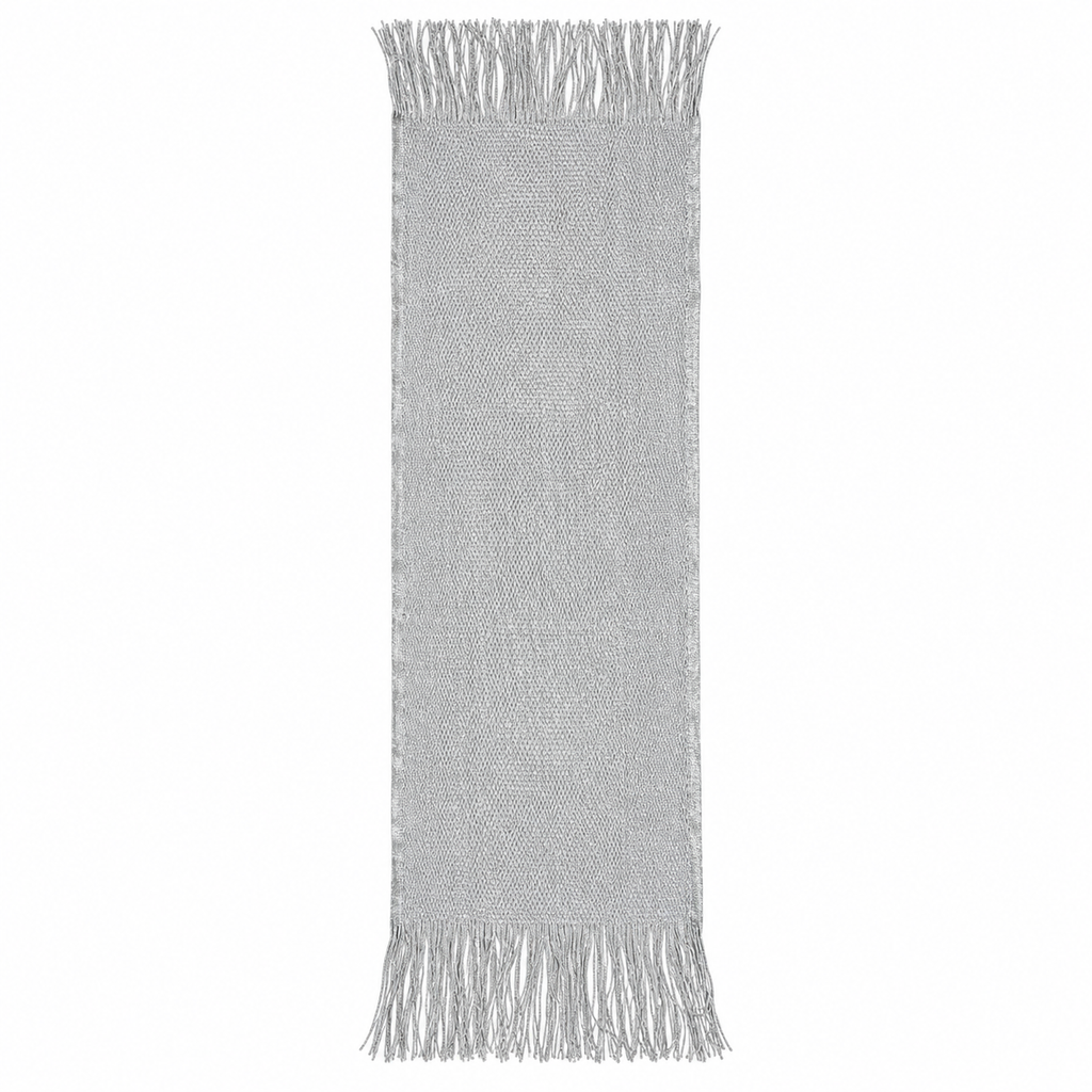 Stola Lurex Traforata con Frange 90 × 190 cm