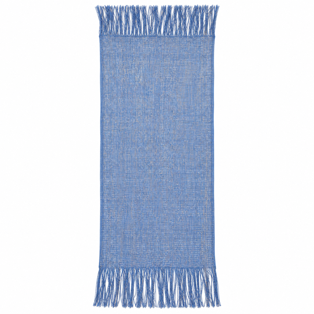 Stola Lurex Traforata con Frange 90 × 190 cm