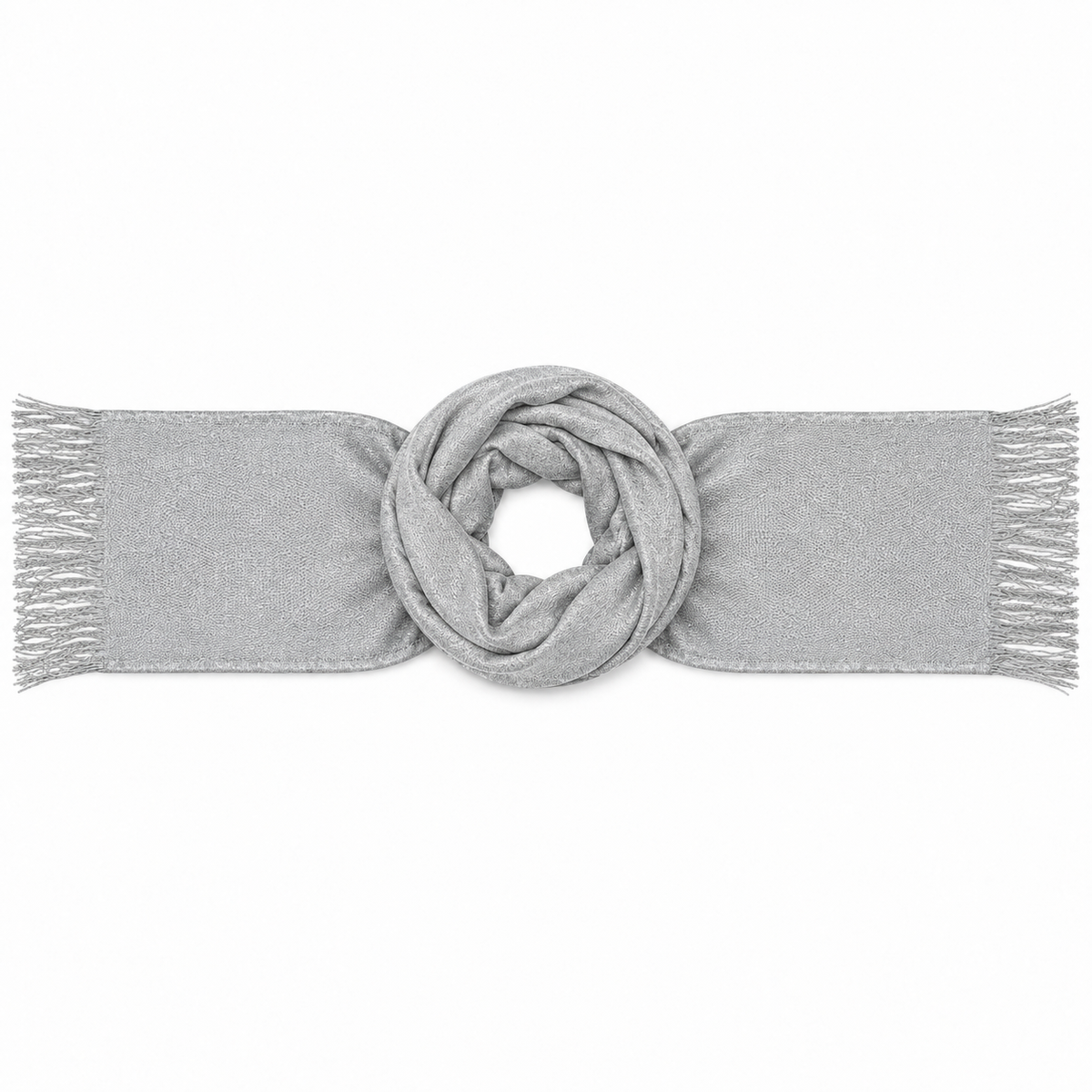 Stola Lurex Traforata con Frange 90 × 190 cm