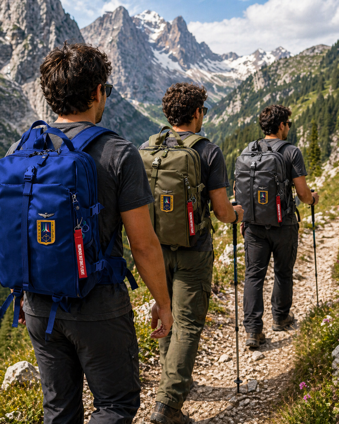 Zaino Trekking Aeronautica Militare AM348 Frecce Tricolore