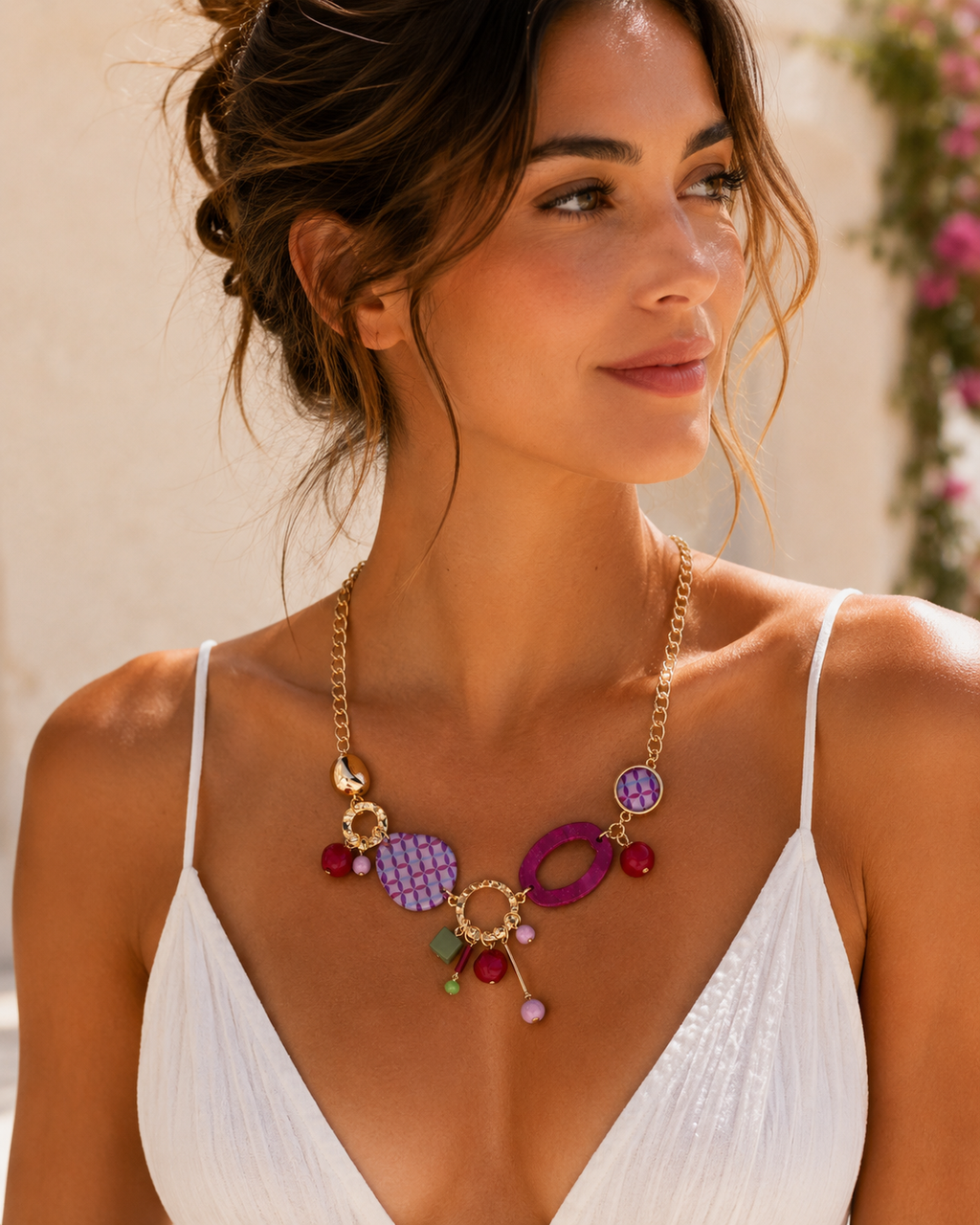 Collana Seventy Fucsia - You B'jou by Barbieri