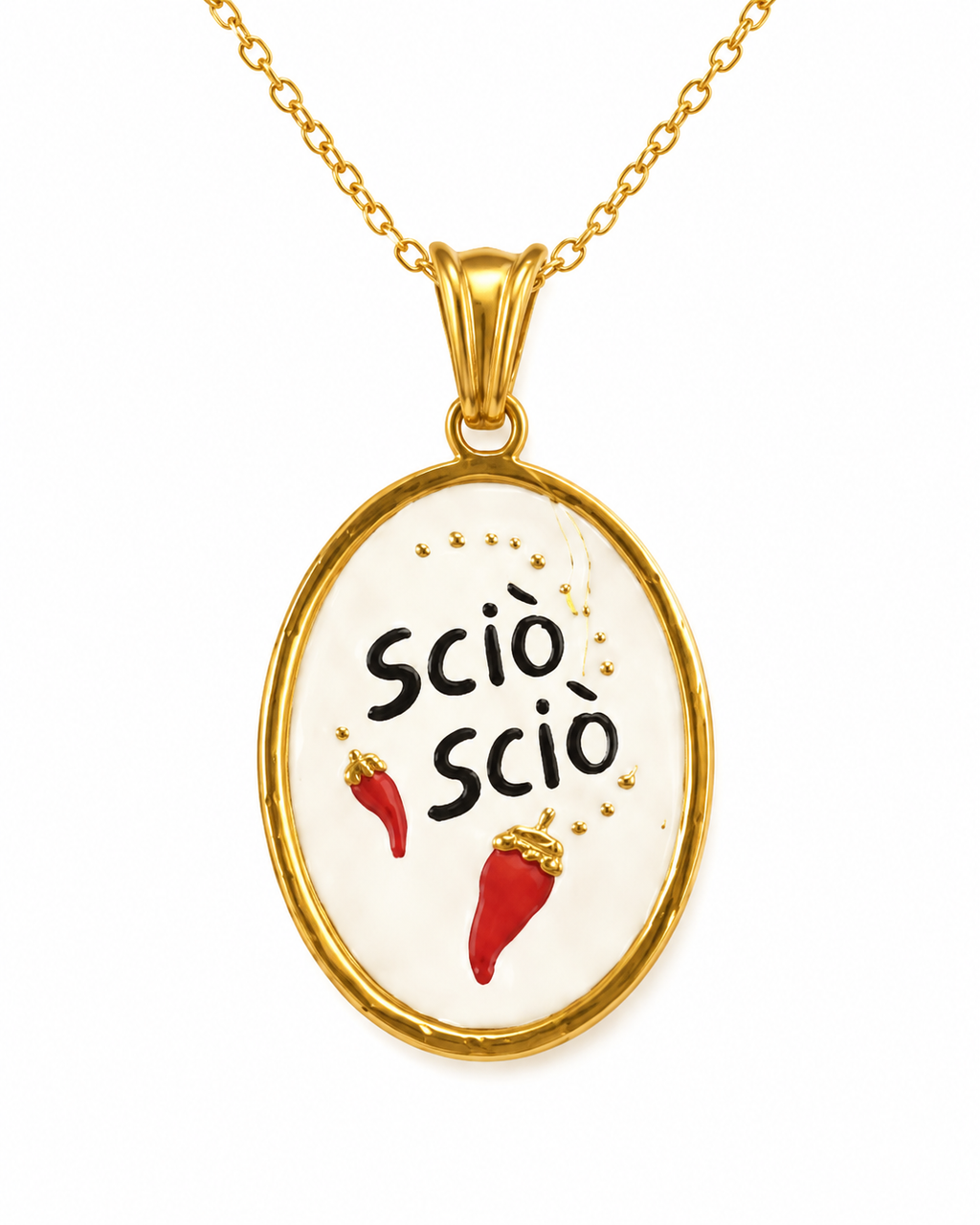 Collana in acciaio inox "Sciò Sciò"