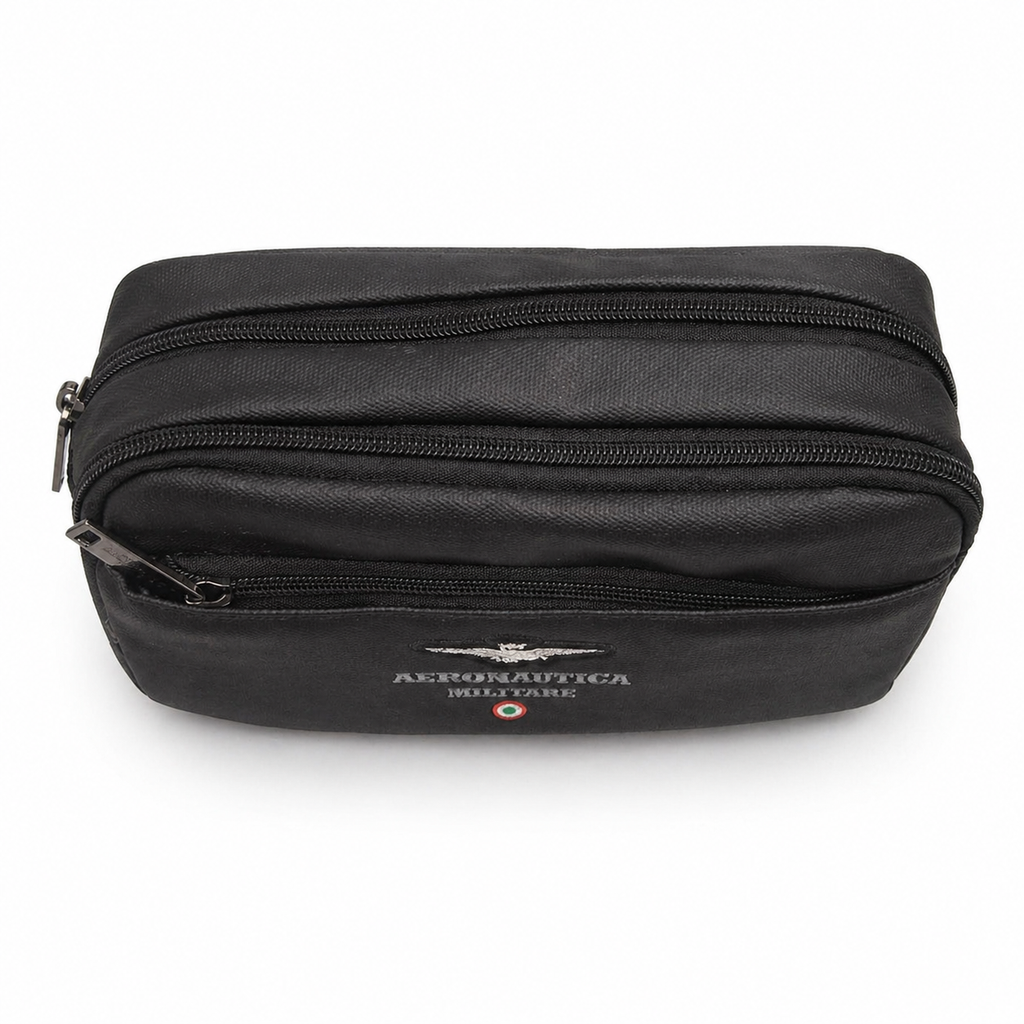 Pochette Necessaire Aeronautica Militare AM540 New City in Canvas