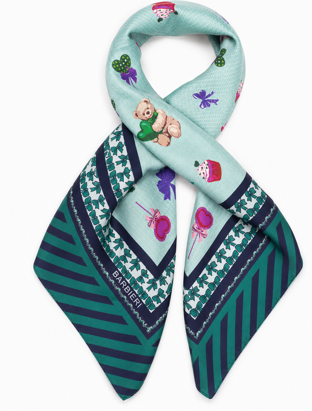 Foulard Teddy 100%Viscosa 70 x 70 cm - You B'jou by Barbieri