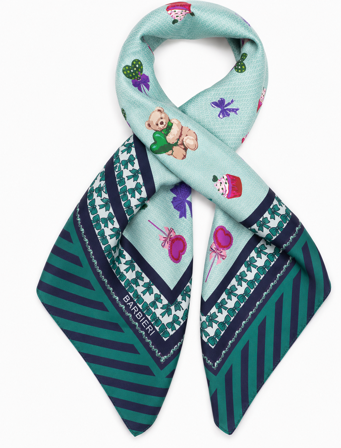 Foulard Teddy 100%Viscosa 70 x 70 cm - You B'jou by Barbieri